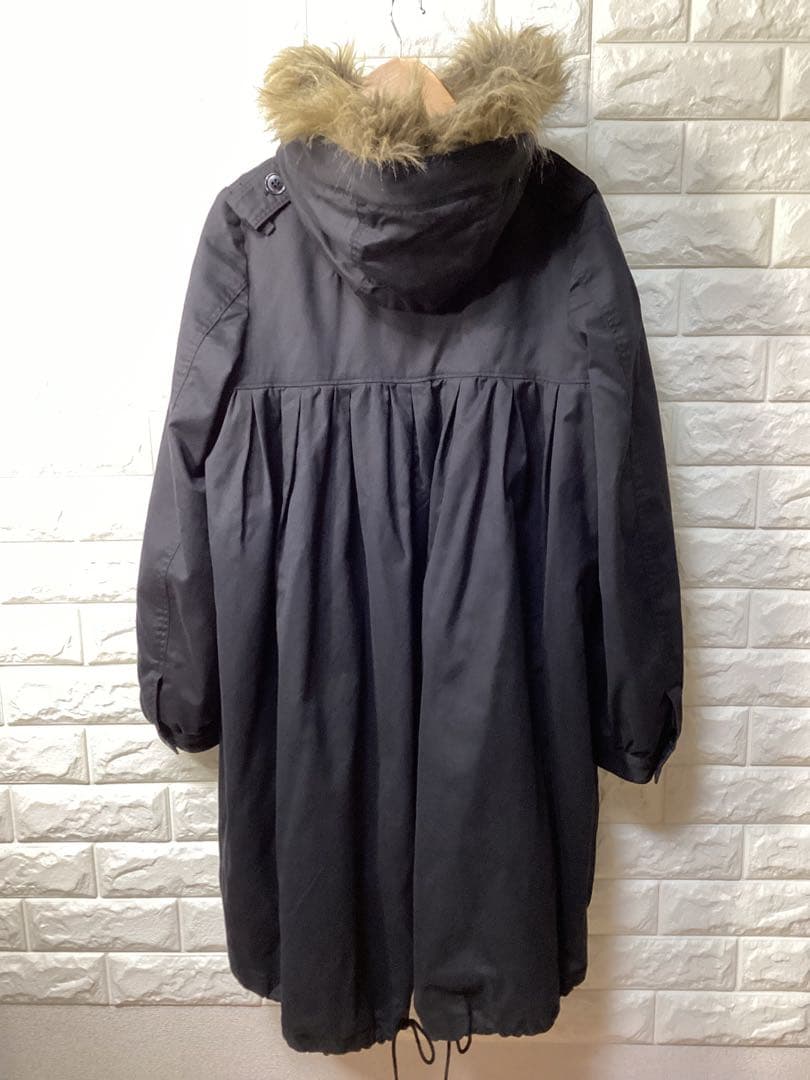 hysteric glamour ヒステリックグラマー　ファー付モッズコート