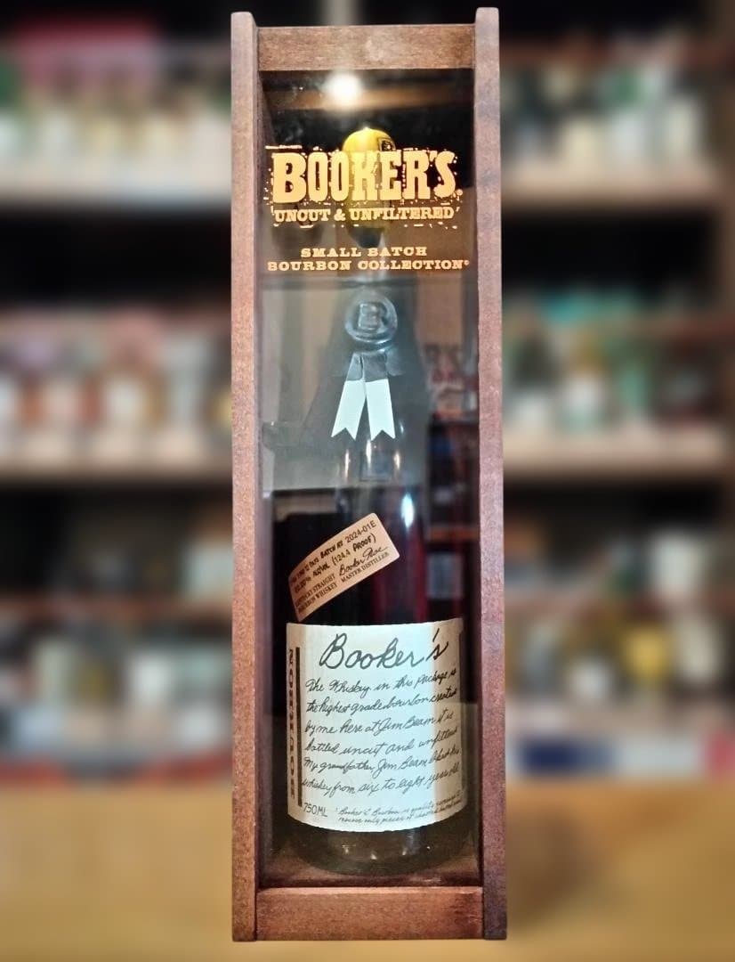 [新品] ブッカーズ 2024 バーボン 750ml 62.2％ 木製化粧箱