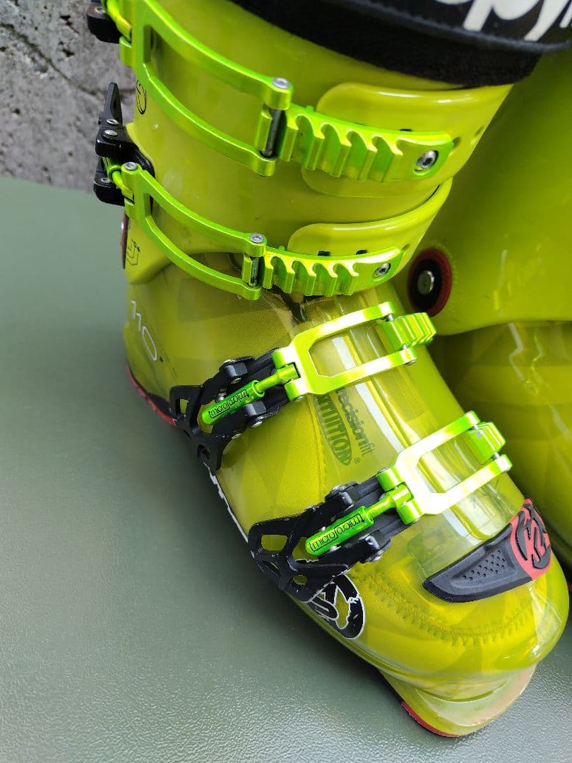 【USED】K2 Spyneスキーブーツ 110 SC ショートカフ