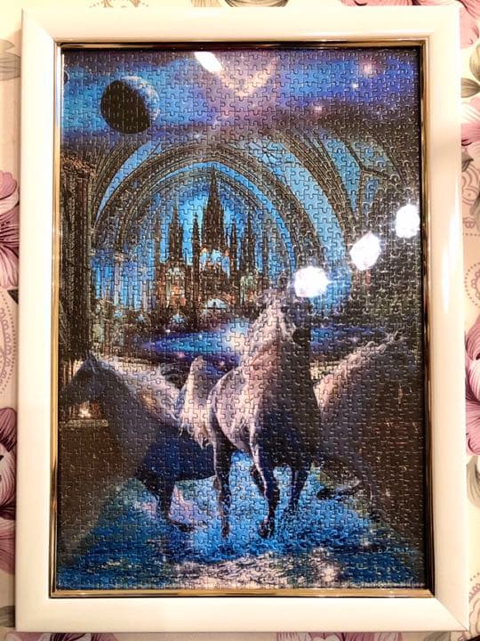 匿送込　クリスチャンリースラッセン　ジグゾーパズル　完成パネル♪ 絵画　壁掛け