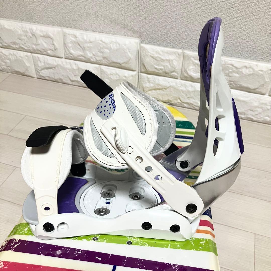 ケース付/TWO-b-ONE PAINTツゥービーワン スノーボードセット140