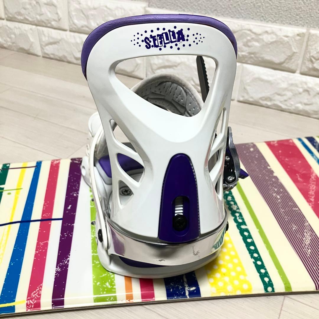 ケース付/TWO-b-ONE PAINTツゥービーワン スノーボードセット140