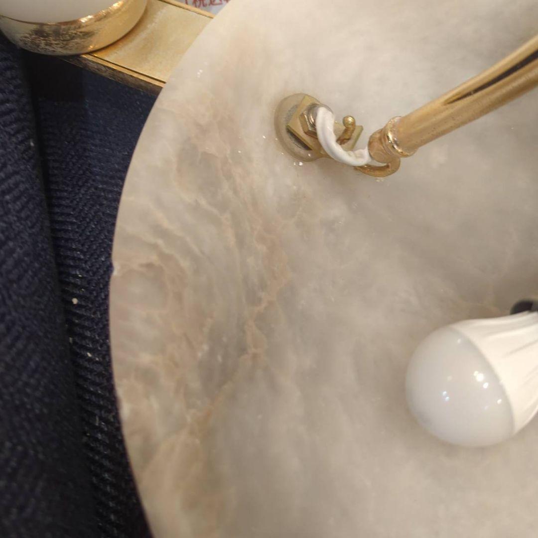 Sale◇遠藤照明取扱 ITALY製 アラバスターシャンデリアXLC-2091K