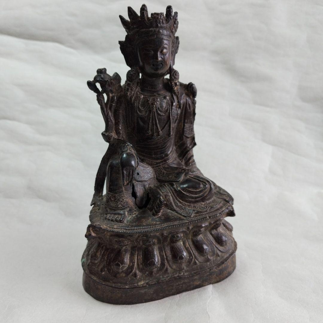 〔中国の鍍金仏〕