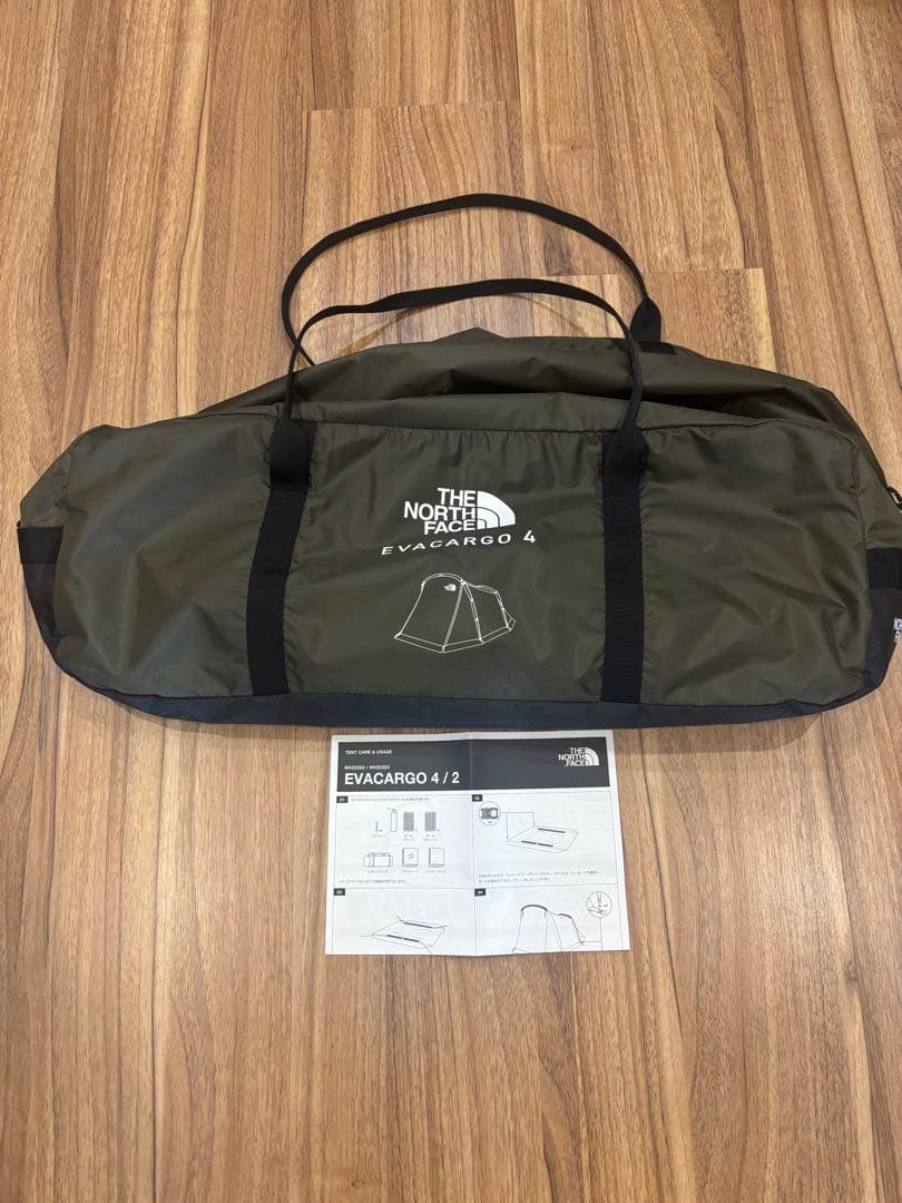 【新品未使用】ザノースフェイスEVACAGO4 & グランドシート