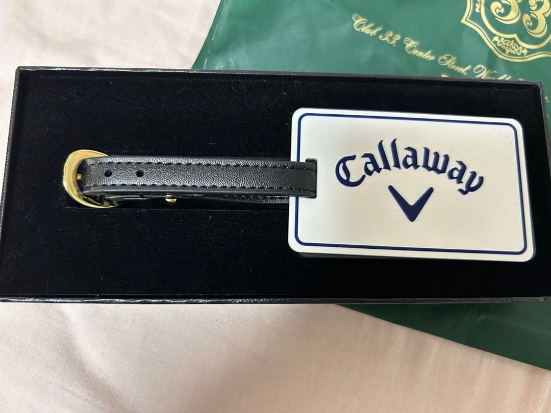東京ディズニーランド クラブ33限定商品 Callawayコラボネームタグ新品