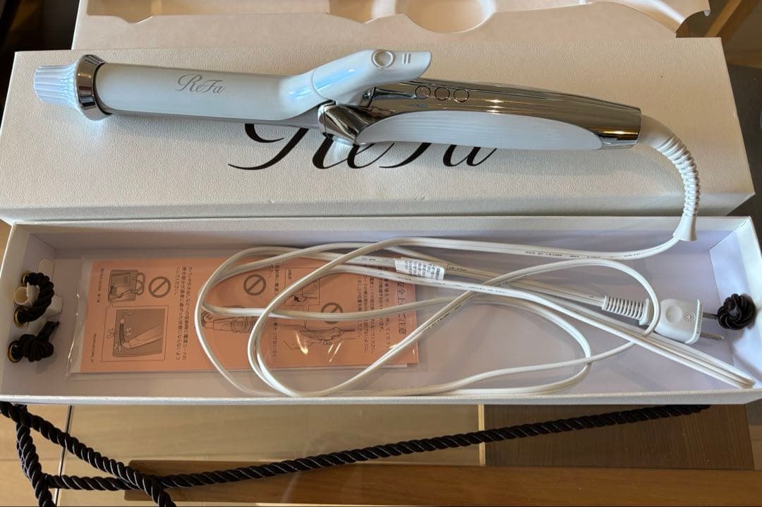 ReFa カールアイロン プロ 26mm ホワイト 箱付き