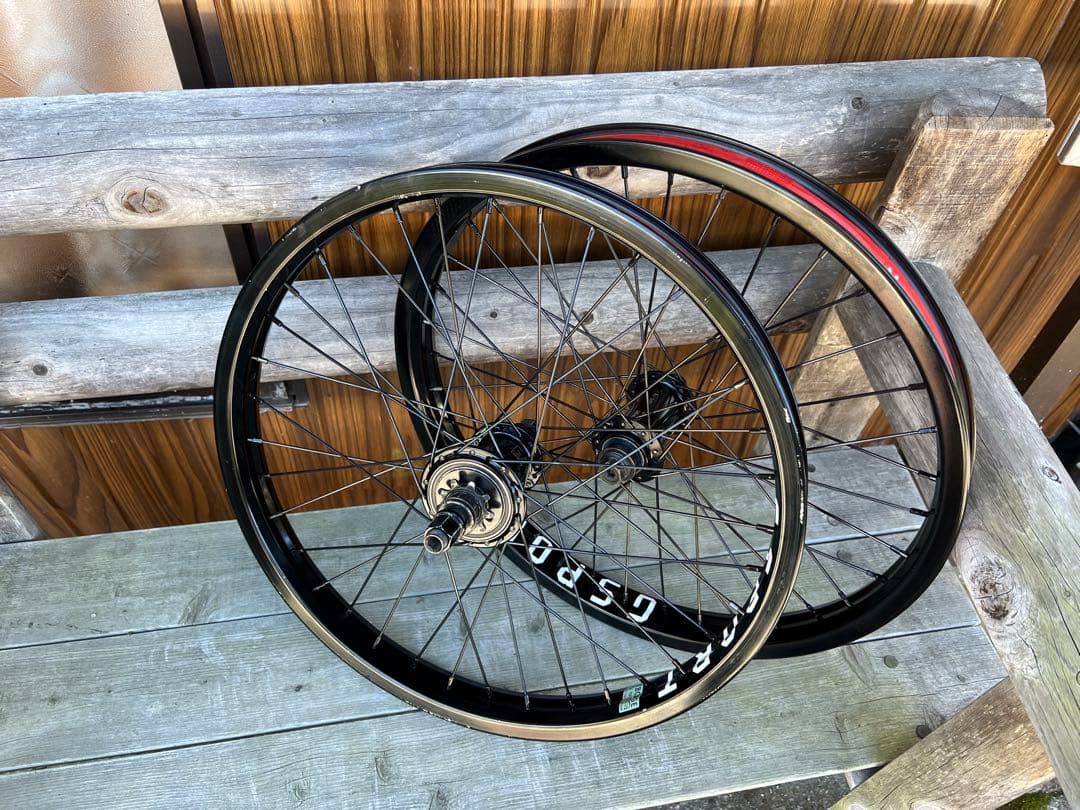 BMX ホイールセット前後 GSPORT X MADERA