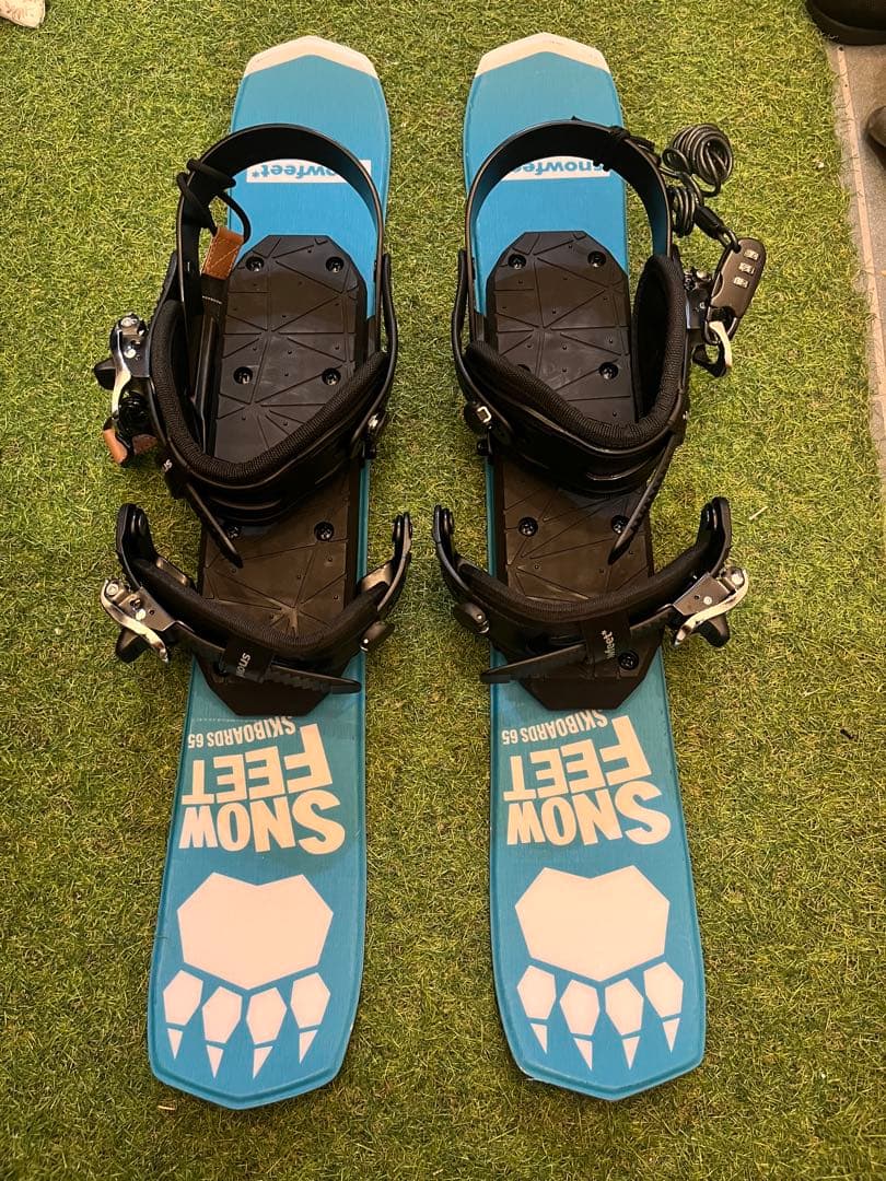 た*き様 feet スノーシュー フリーサイズ 青