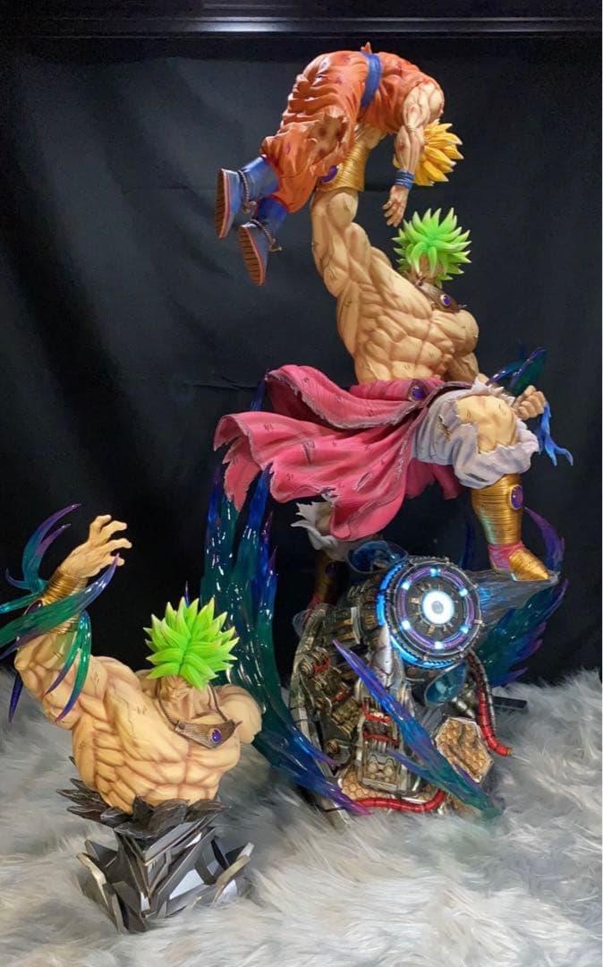 ドラゴンボール 孫悟空 ブロリー フィギュア ガレージキット