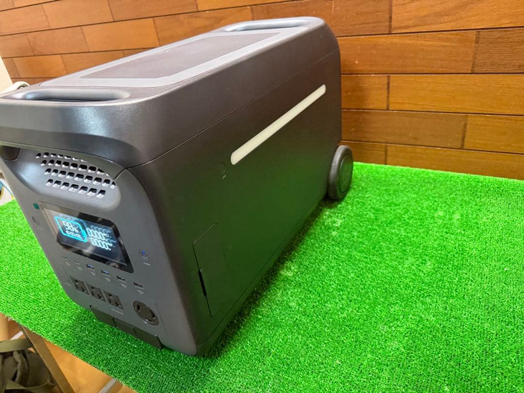 DE-PS2500PBK ポータブル電源 2500ｗ