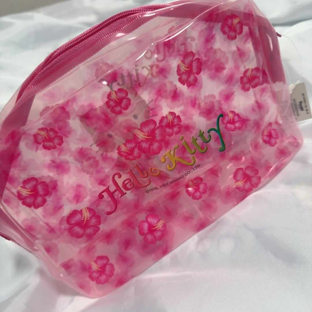 日焼けキティ ビニールポーチ 平成レトロ 小麦色