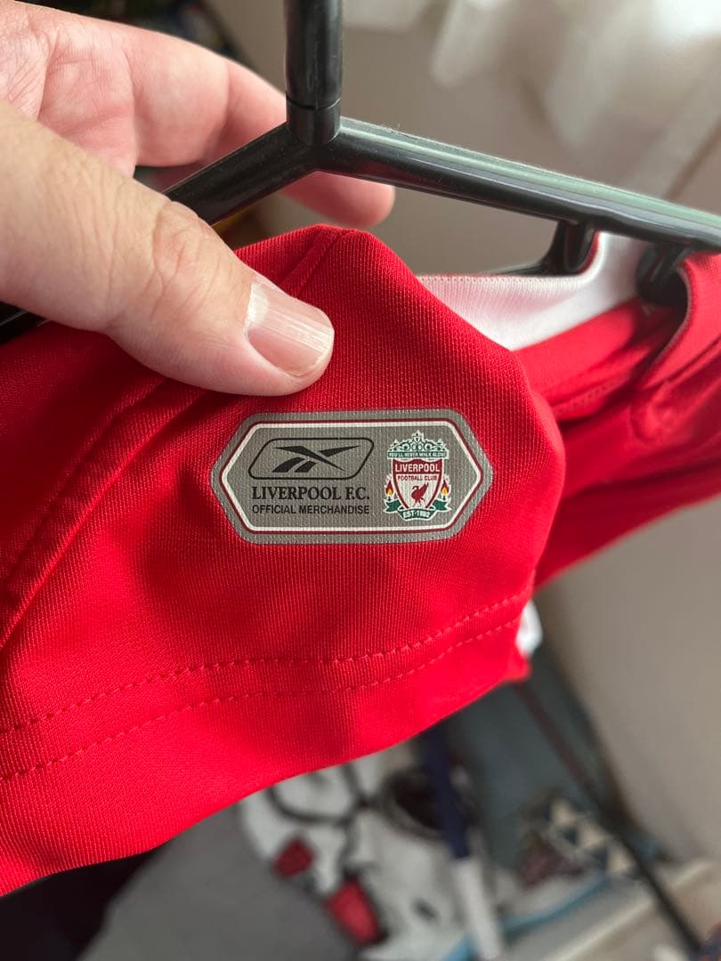 ジェラード　サイン入りユニフォーム　リバプール