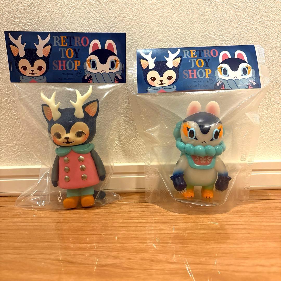 新品未開封 モリス＆イヌハリゴン ひなたかほり MORRIS ソフビ