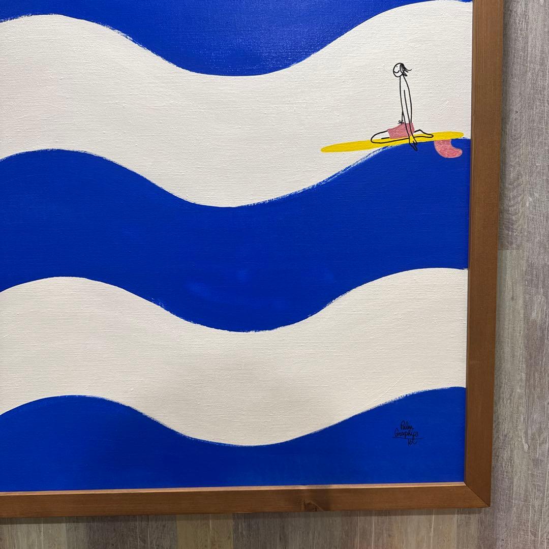 豊田弘治さん 絵画　ロンハーマン　ハンドルメイドアート