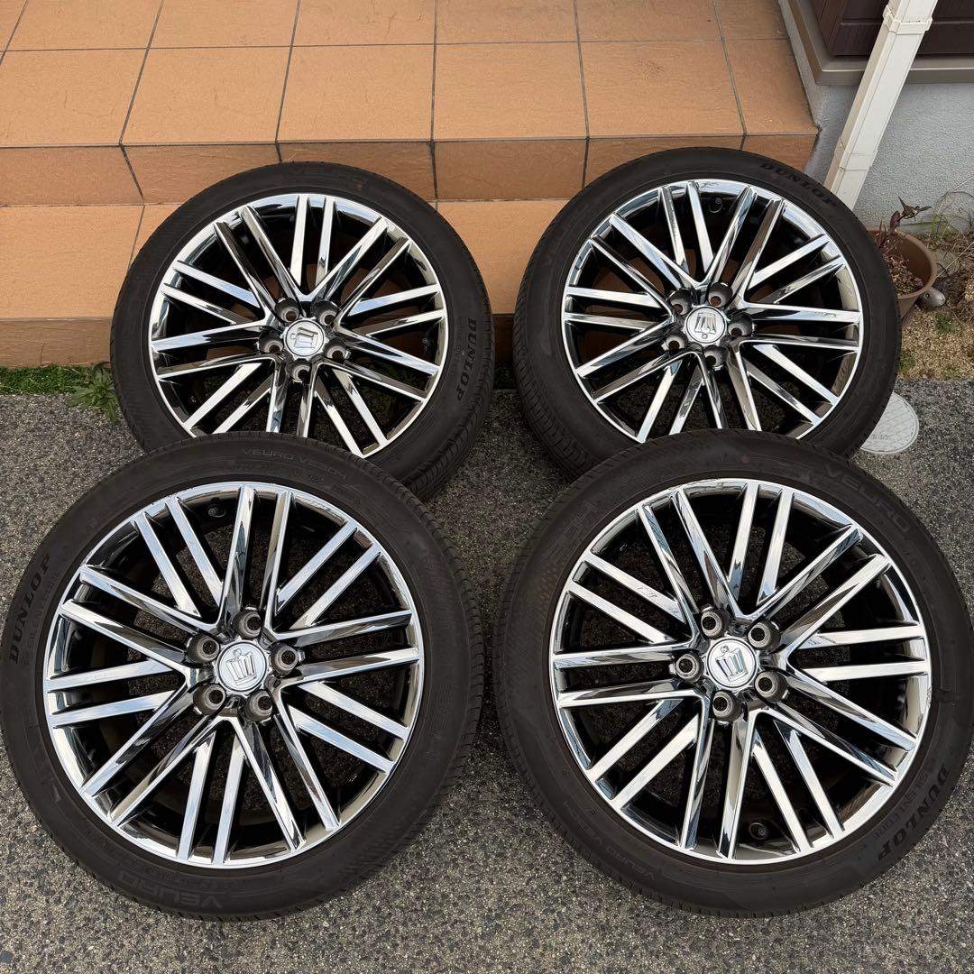 トヨタ210系クラウン アスリート スパッタリング アルミホイール