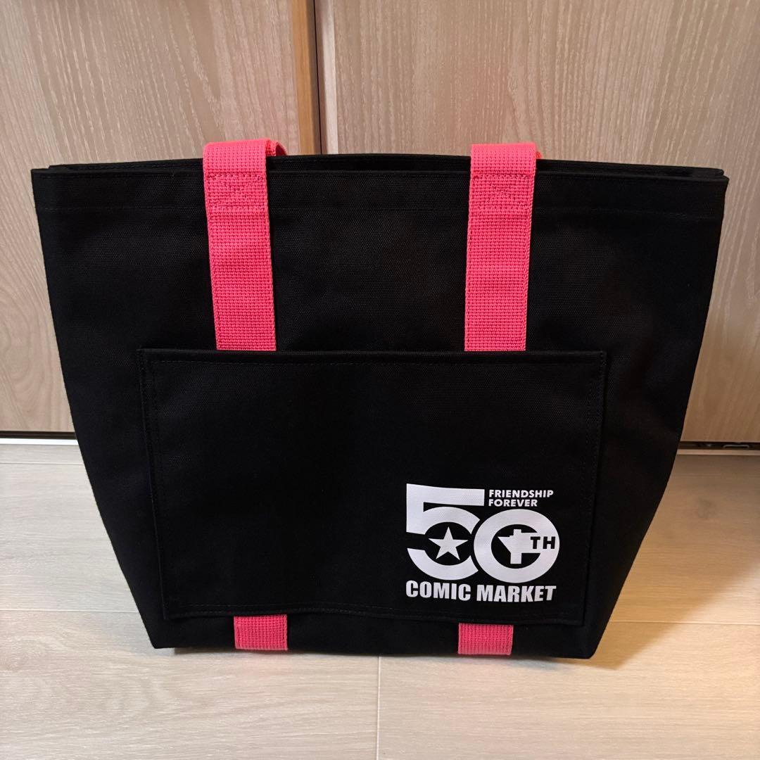 コミケ　C107　コミックマーケット50周年 トートバッグ
