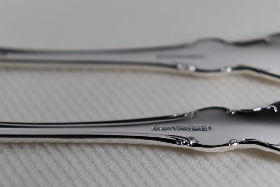 アメリカ■TOWLE社■スターリング製ディナーフォーク2本セット■とてもきれい¨