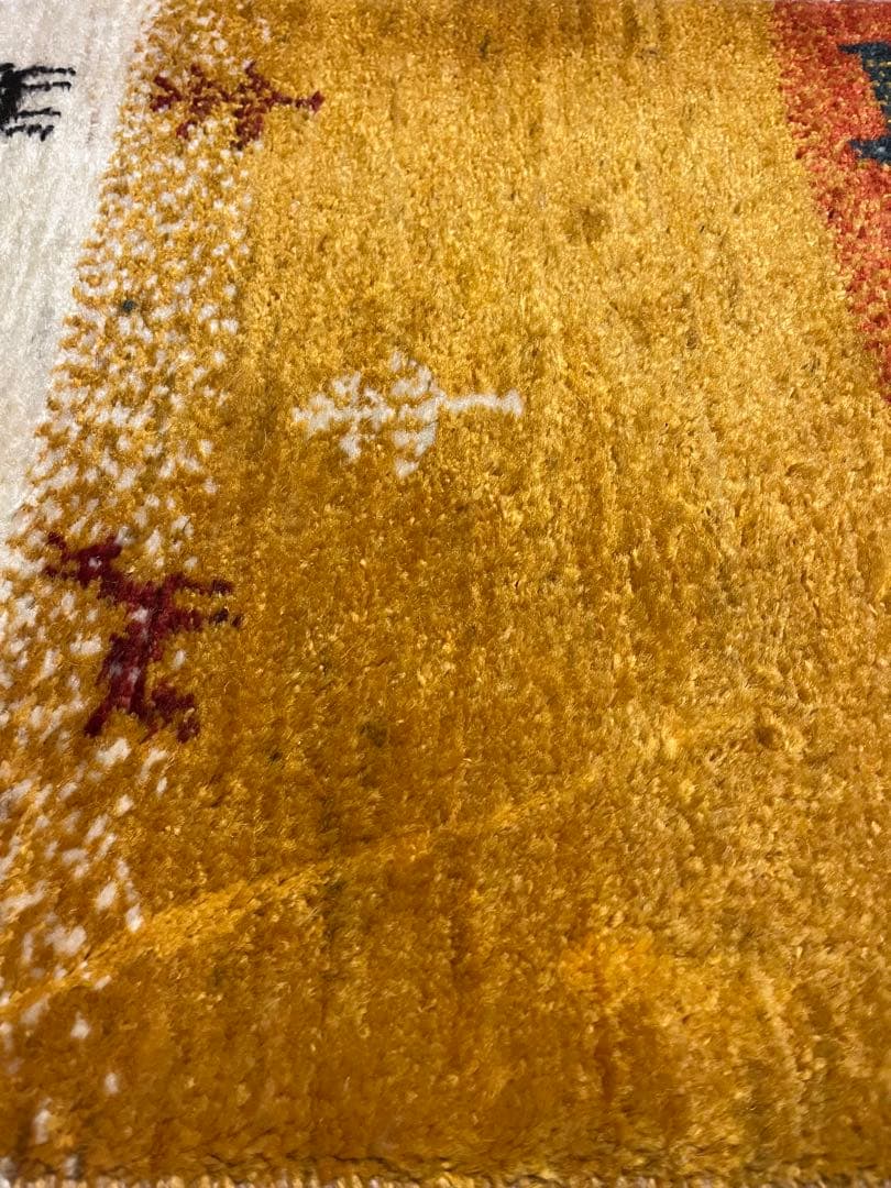 動物模様ギャッベ