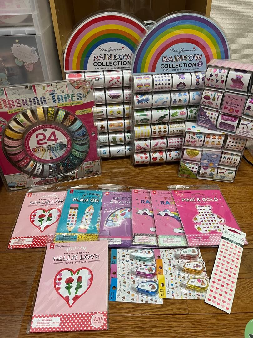 Mrs. Grossman's マスキングテープ・ステッカーセット