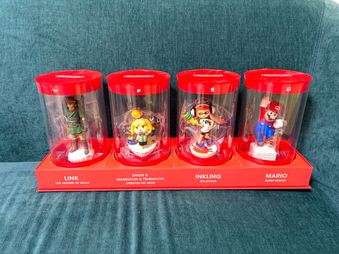 Nintendo TOKYO限定フィギュア スタチュー 4個セット(ケース付き)