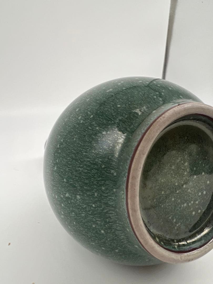 中国明清朝 の鈞窯瓶　中国骨董　古美術　唐物　中国美術品　青磁 ★ 江戸骨董