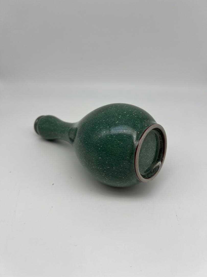 中国明清朝 の鈞窯瓶　中国骨董　古美術　唐物　中国美術品　青磁 ★ 江戸骨董