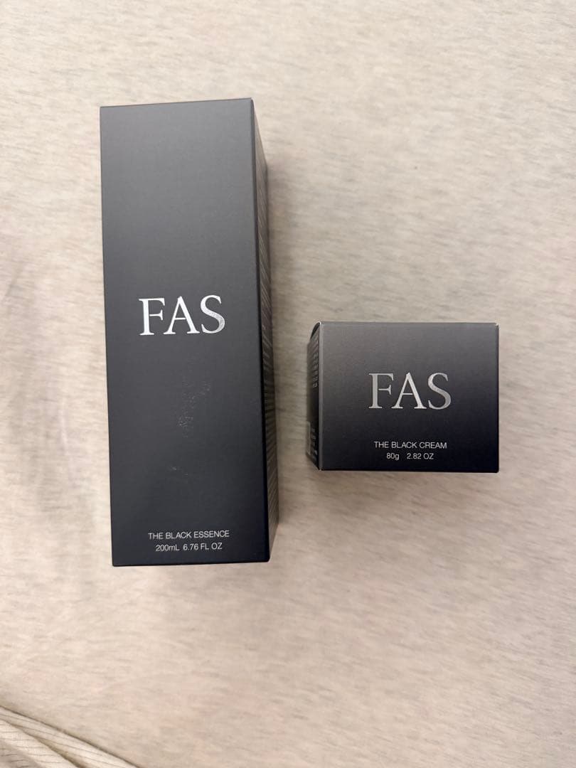 FAS THE BLACK ESSENCE & CREAM セット