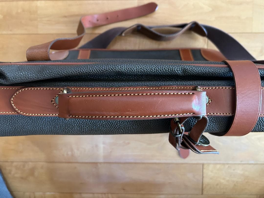 Mulberryマルベリー　シボ革　レザー　トラベルバック　イタリア製