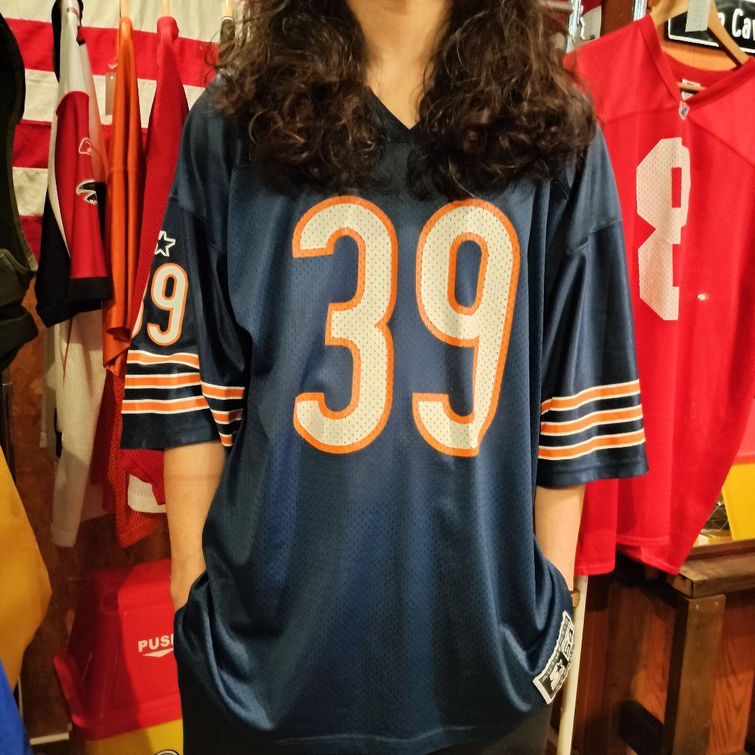 美品/NFL アメリカ製 ゲームシャツ XL シカゴ　 USA古着