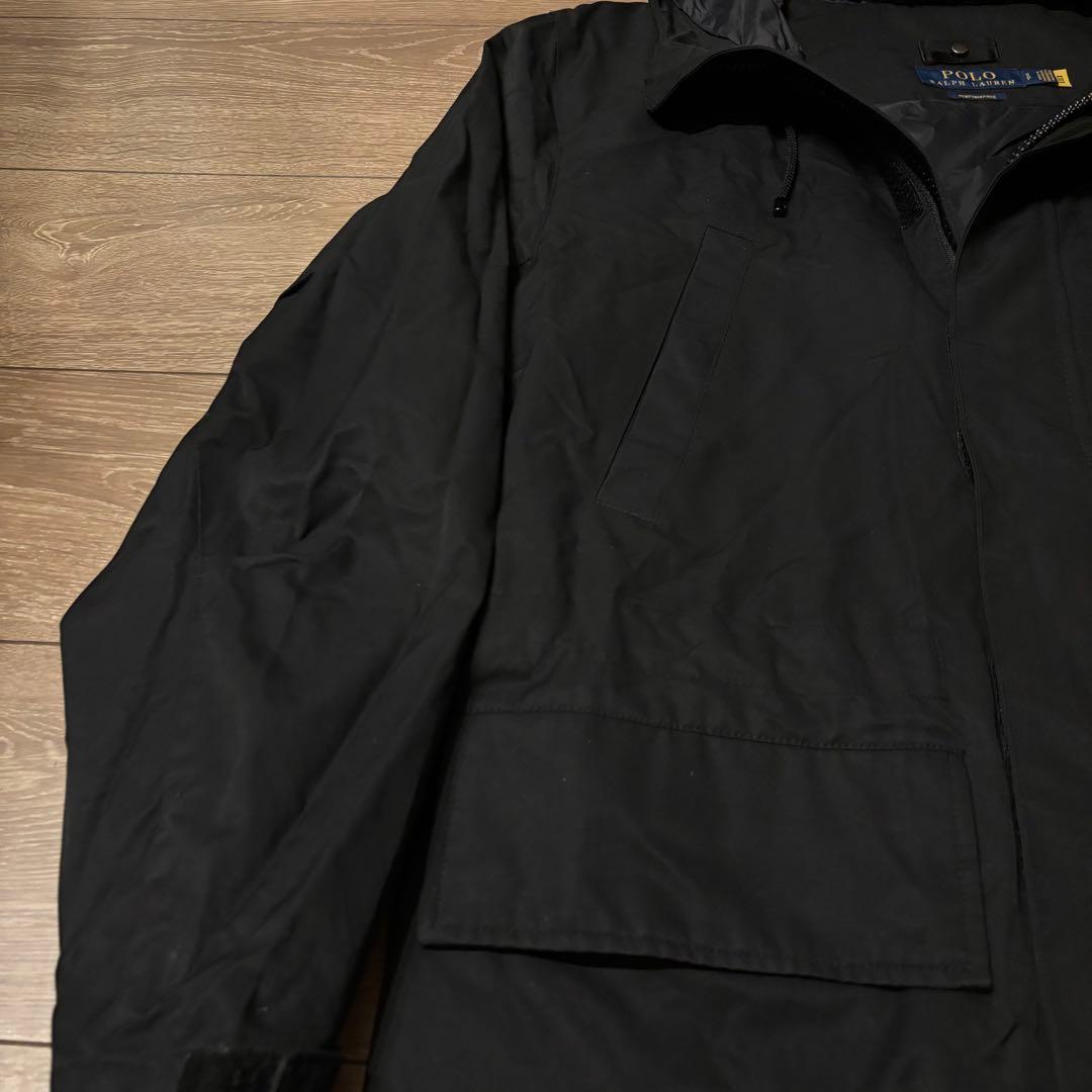 美品 現行　ポロラルフローレン フーデットジャケット　QRコードタグ　撥水