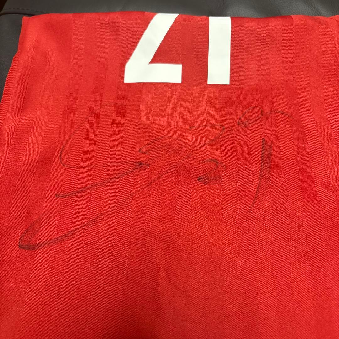 直筆サイン入りユニフォーム 2006-2007 曽ヶ端　鹿島アントラーズ