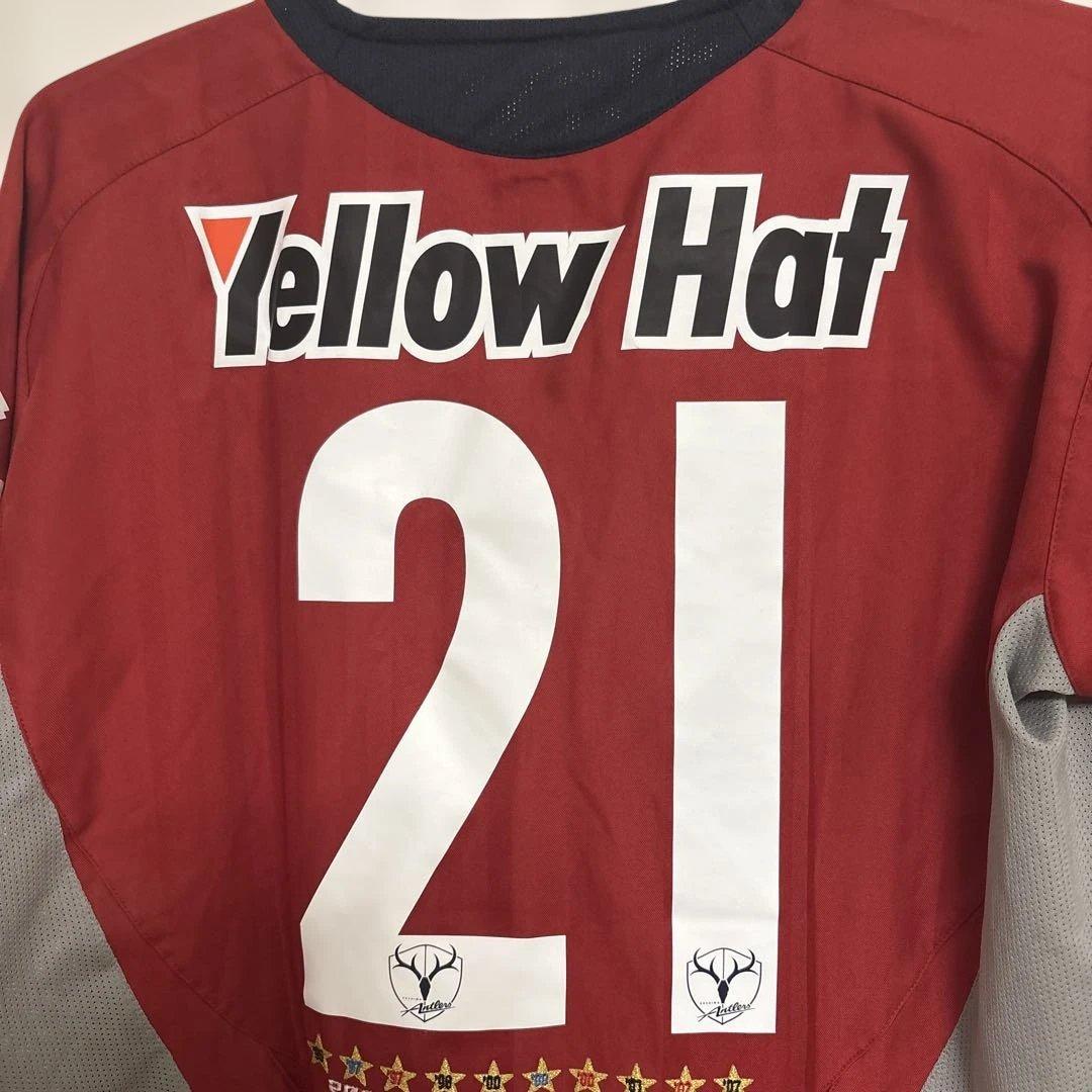 直筆サイン入りユニフォーム 2006-2007 曽ヶ端　鹿島アントラーズ