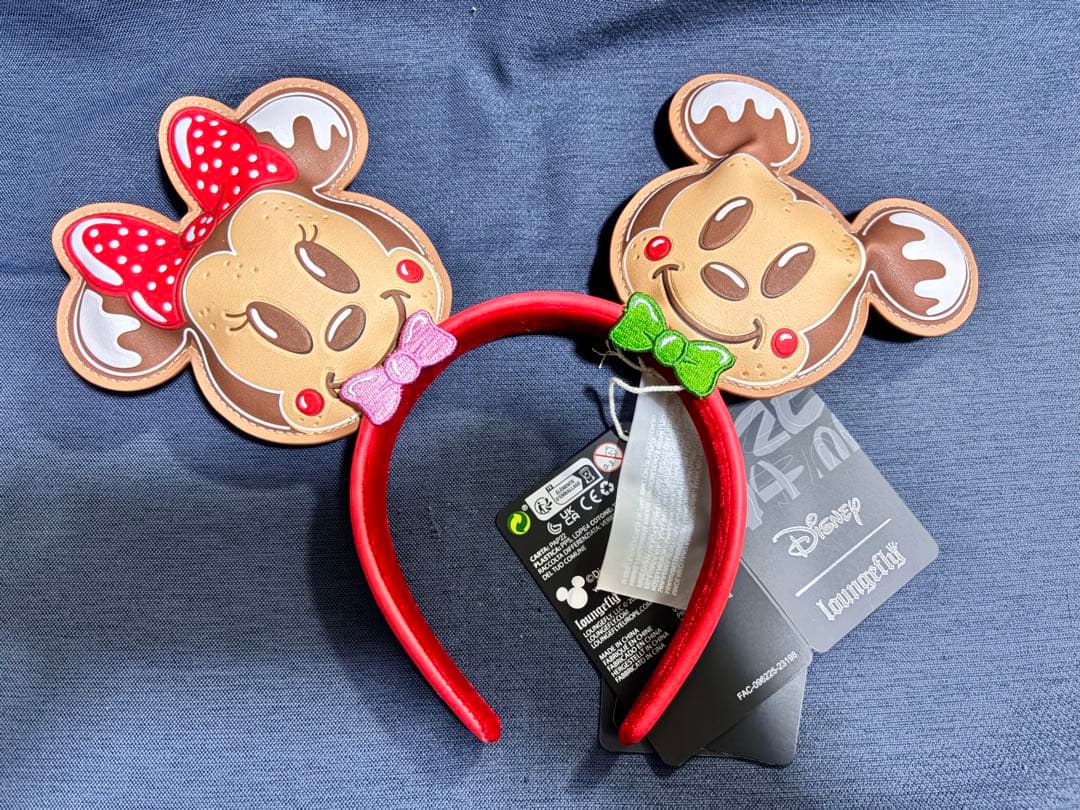 Loungefly Disney ラウンジフライ ミッキー ミニー カチューシャ