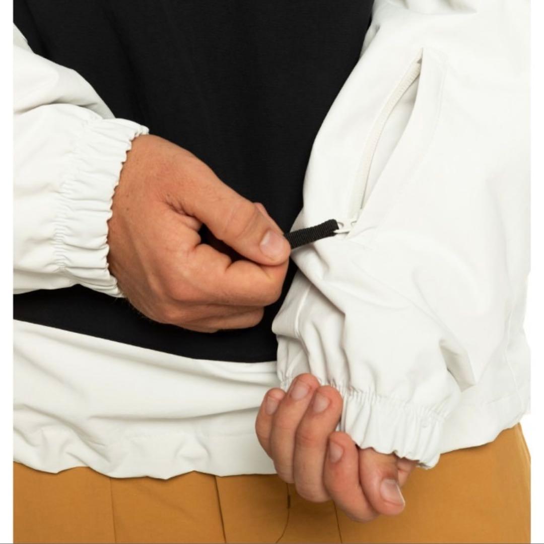 QUIKSILVER スノボ　ウェア　Mサイズ　2024年　クイックシルバー　白