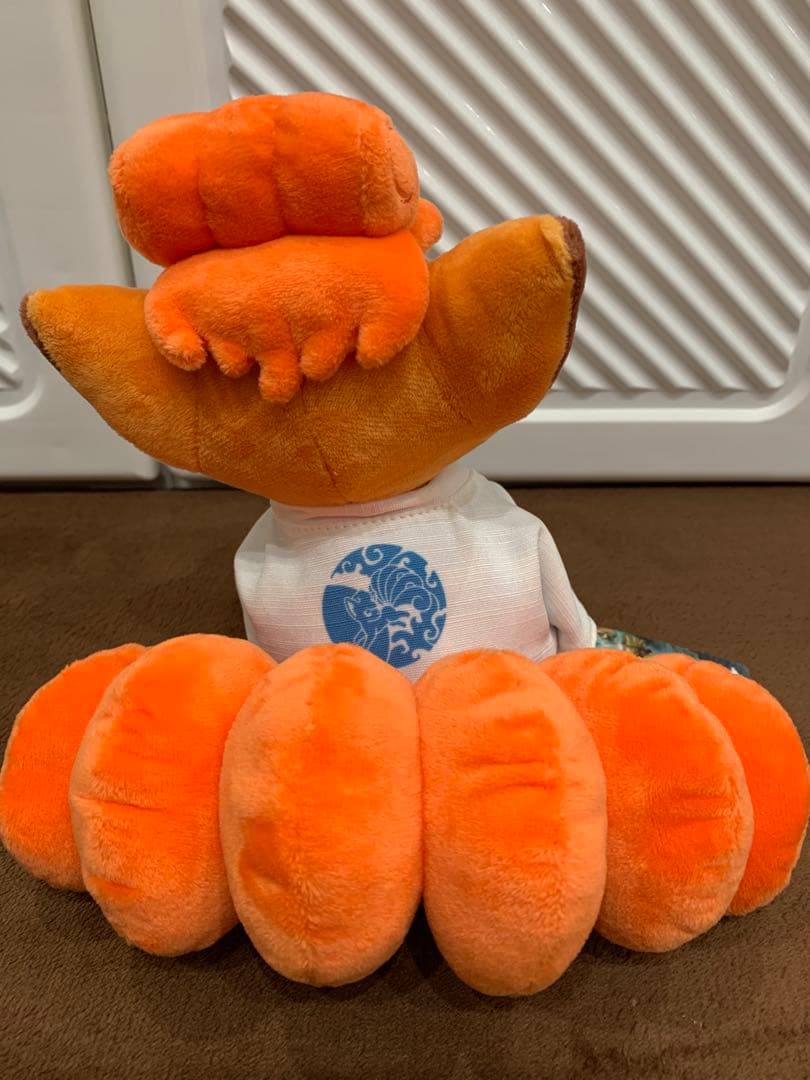 百ポケ夜行 ロコン ぬいぐるみ ポケモンセンター 限定 タグ付き