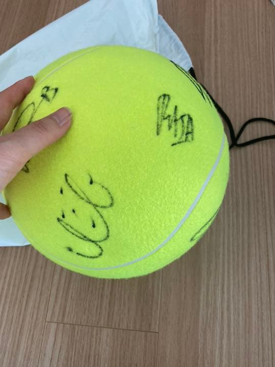 錦織圭サインボール