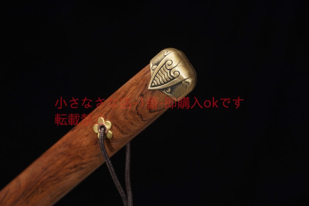 伝統宝剣百錬模様鋼問セミ   唐剣  模造刀·模擬刀  居合刀