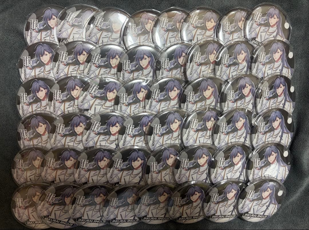 神宮寺寂雷 缶バッジ EW02 まとめ 48点