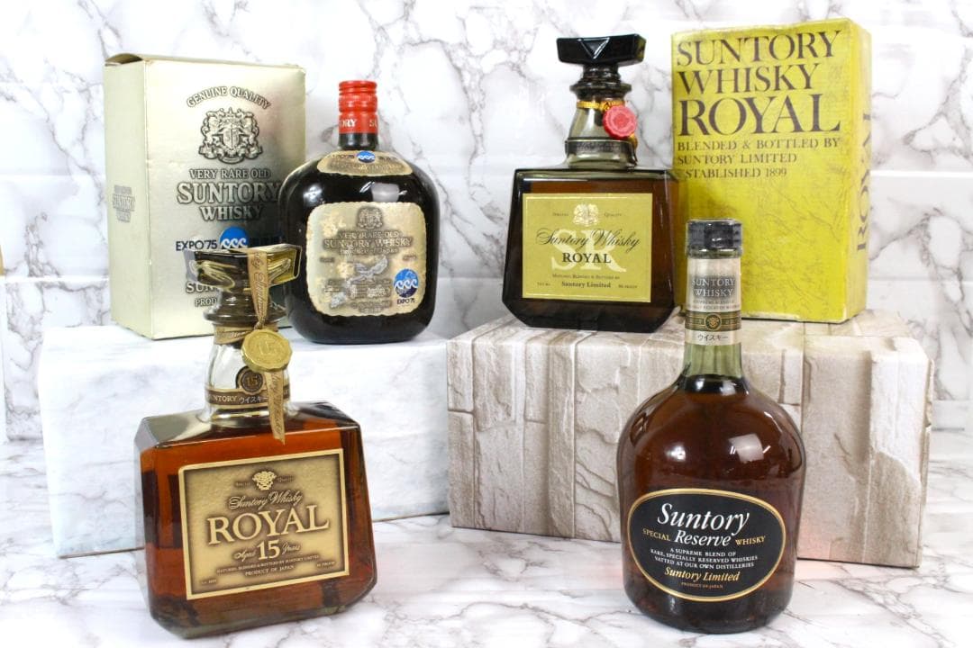 ♡SUNTORY WHISKEY 4点セット  15 ゴールドなど