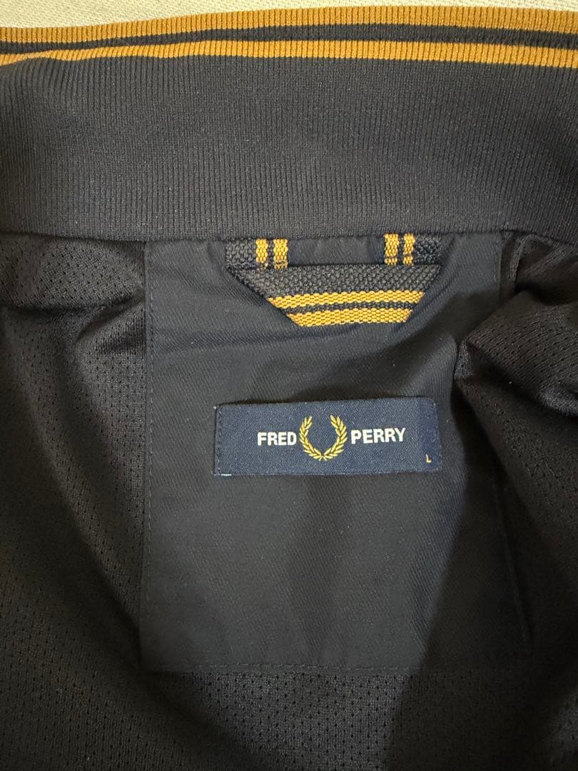 フレッドペリー The Brentham Jacket ネイビー L