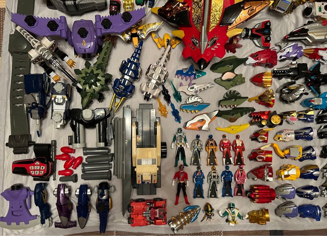 侍戦隊シンケンジャー他　戦隊モノ　仮面ライダー等ジャンク　画像1と7と15と20