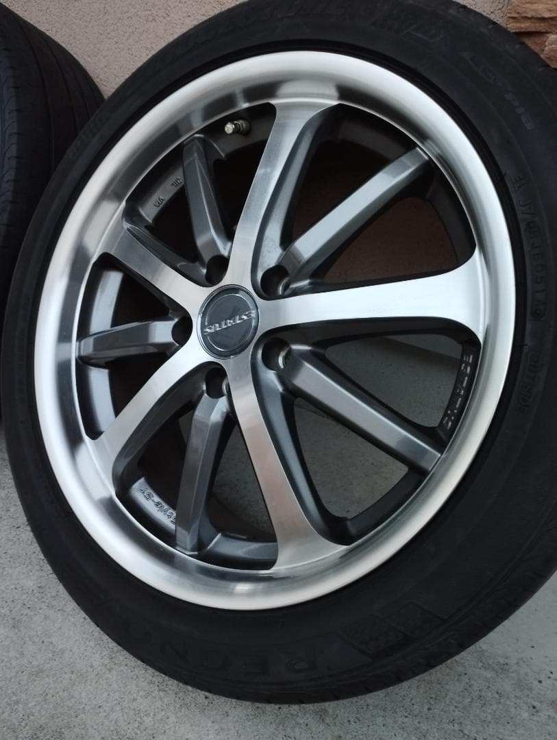 引取り限定 BRIDGESTONE 18インチ タイヤ＋ホイールセット