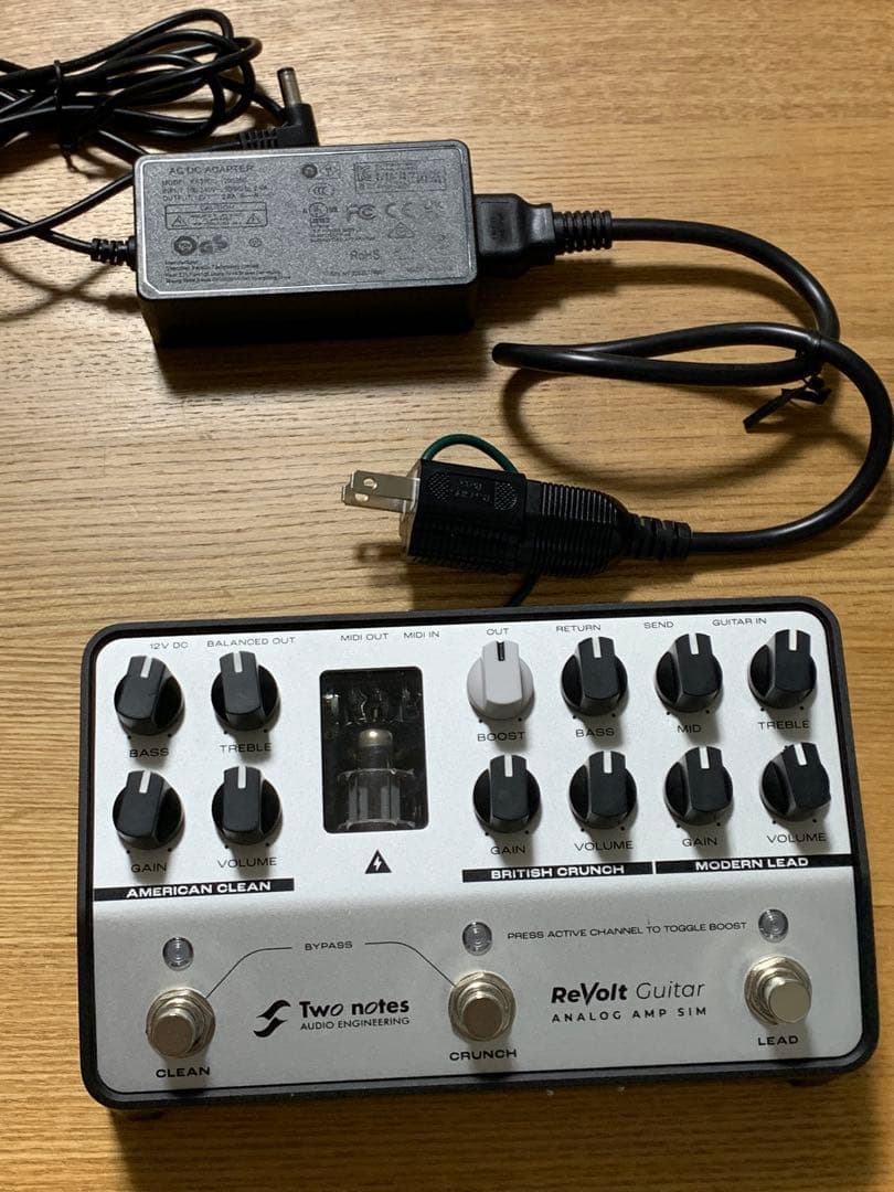 TWO NOTES ReVolt Guitar アンプシミュレーター 真空管