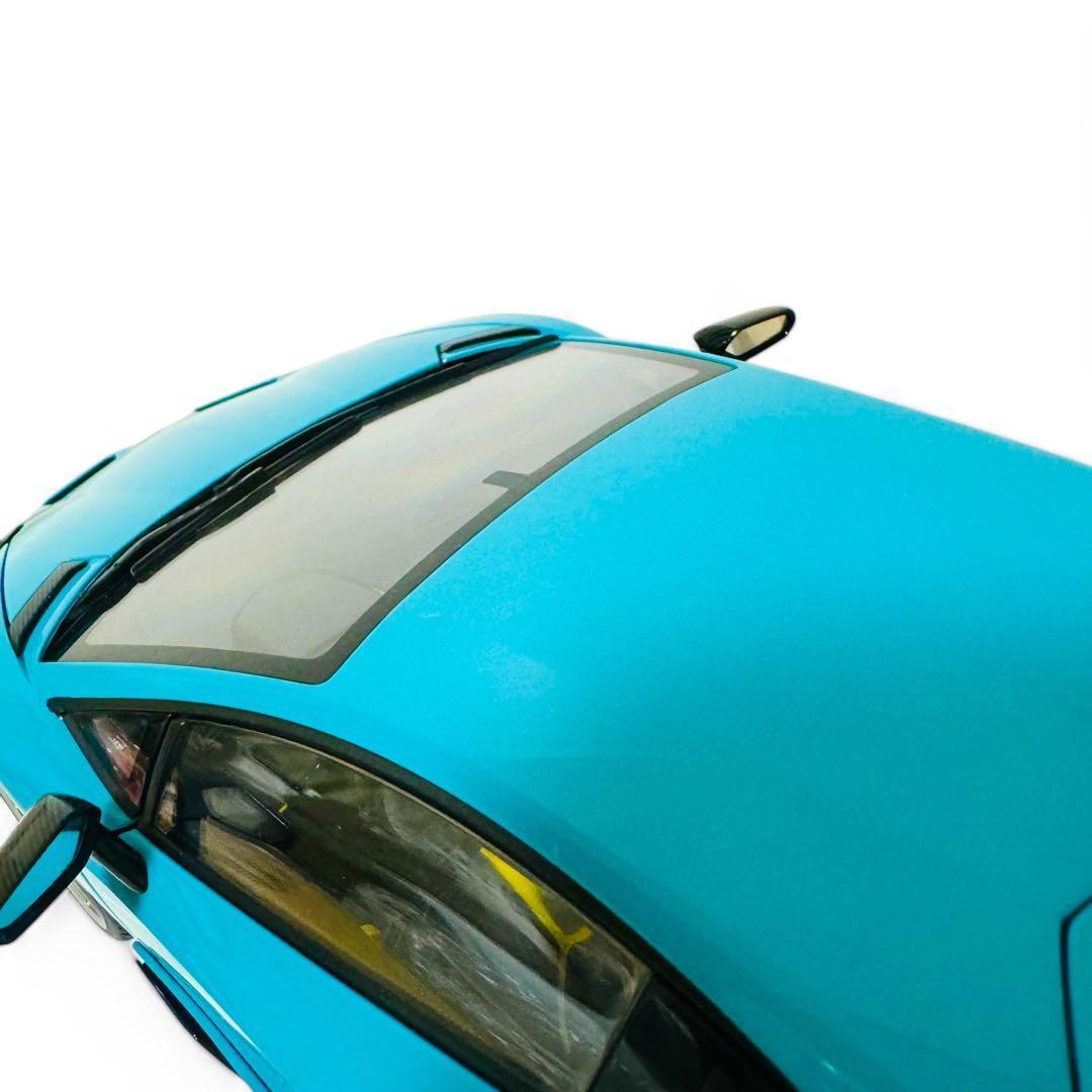 オートアート 1/18 ランボルギーニアヴェンタドール SVJ ターコイズブルー