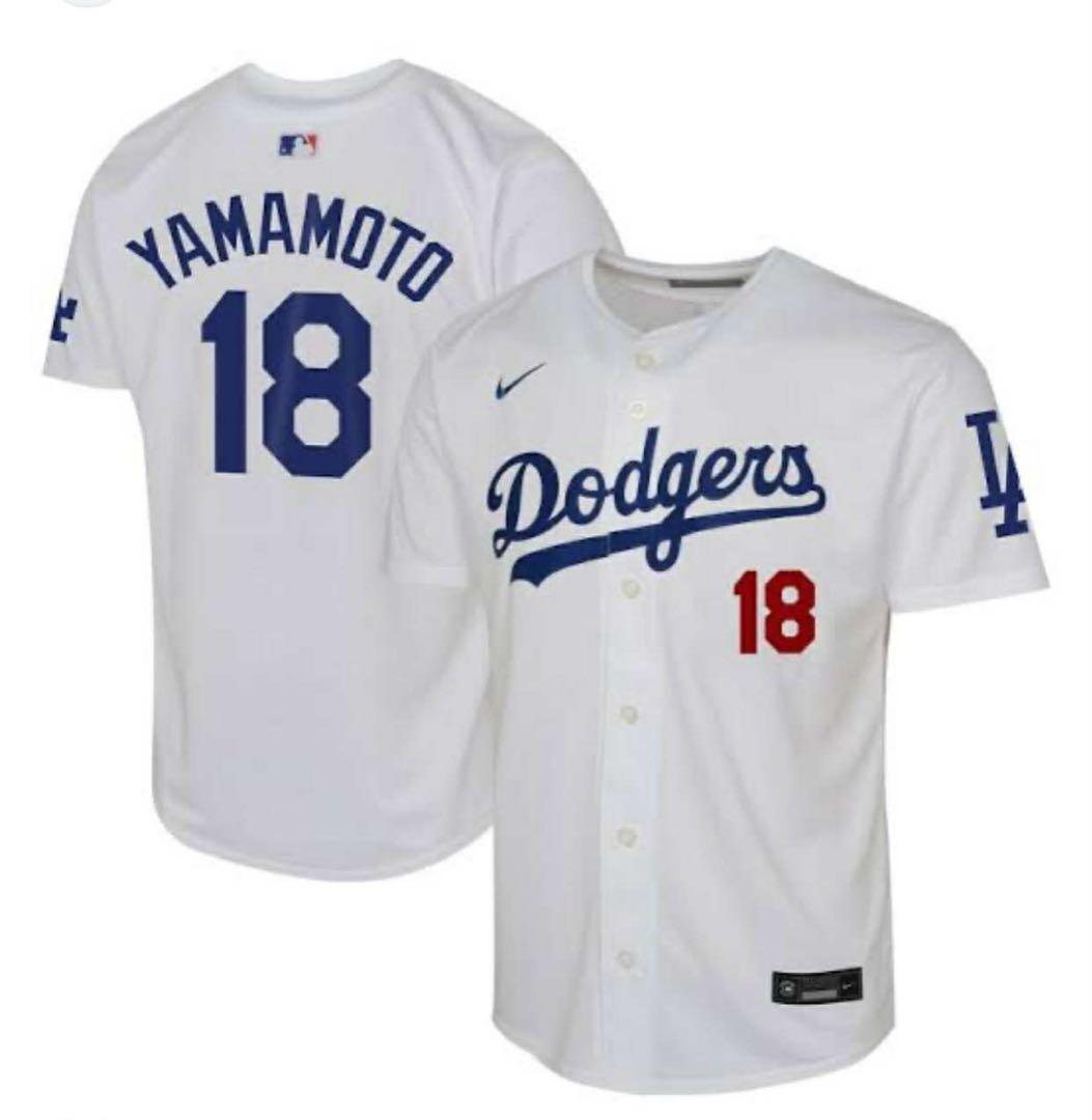Nike Dodgers ユニフォーム YAMAMOTO 18 XL