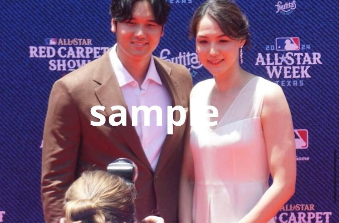 大谷翔平・真美子夫妻　レッドカーペット20選　★254   選択購入可能