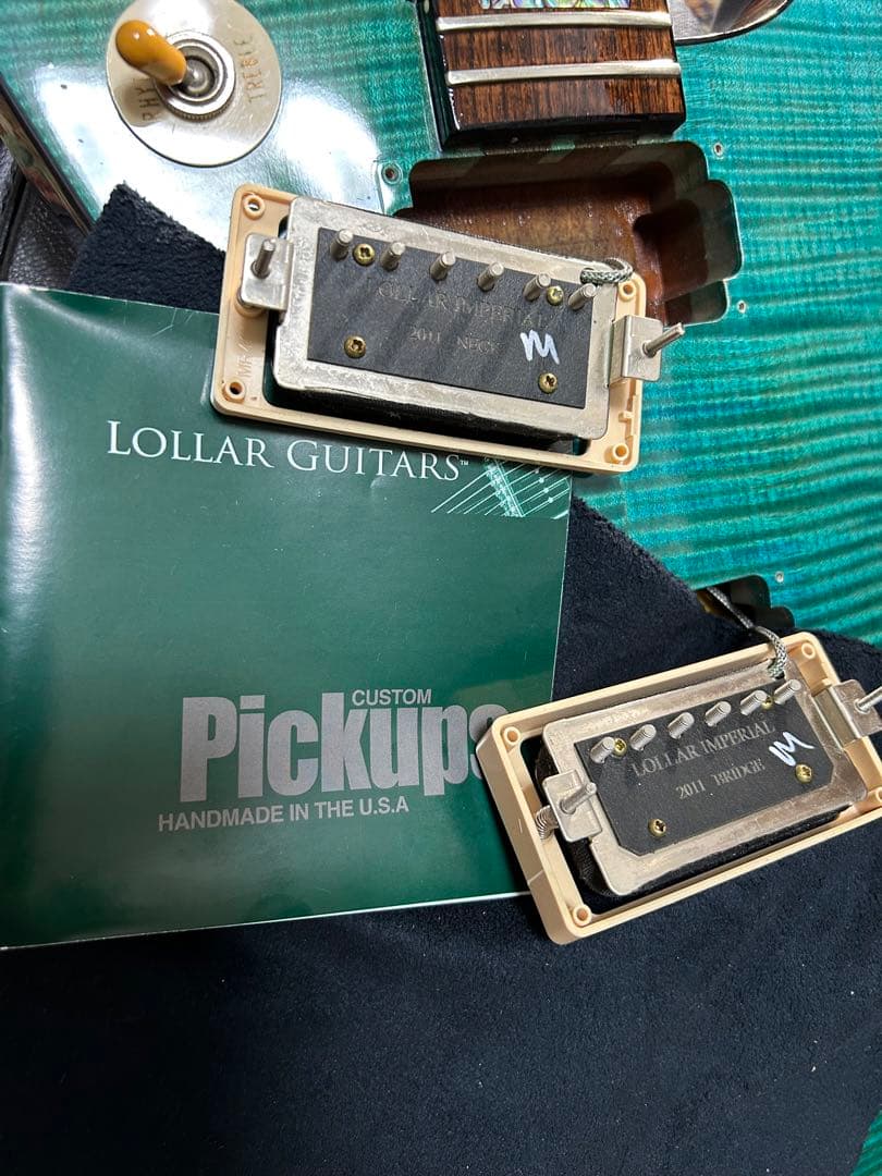 ギター Gibson Tak DC Aqua Blue 1st Edition