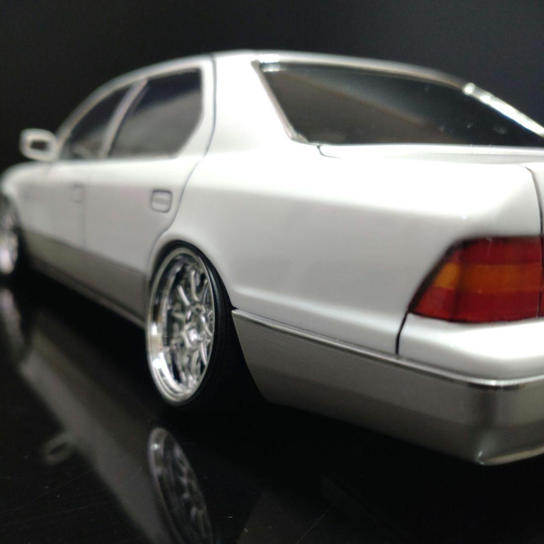 アオシマ UCF21セルシオ後期型 プラモデル完成品