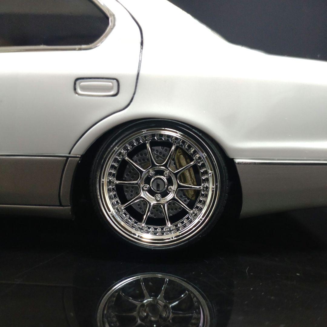 アオシマ UCF21セルシオ後期型 プラモデル完成品